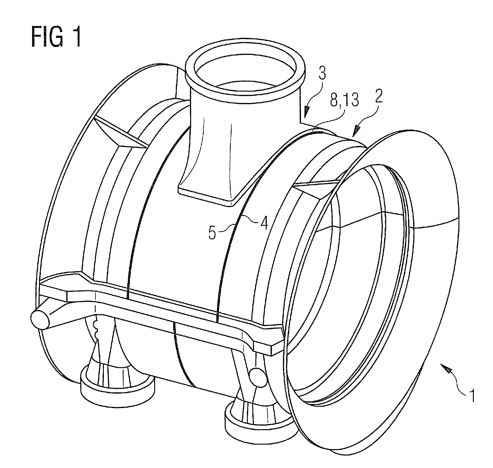 Method for the welding production of a large-dimensioned part from ductile iron by using laser-deposition-welded buffer materials and electric welding