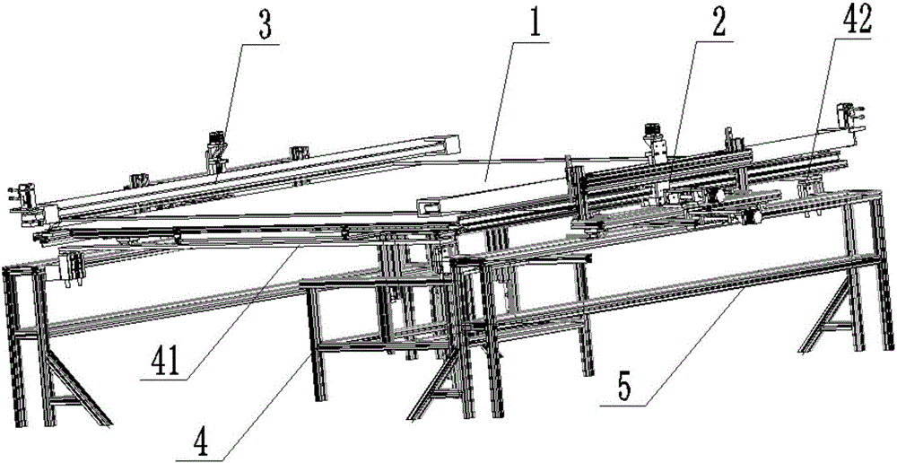 Edge folding device for right-angled bed sheet