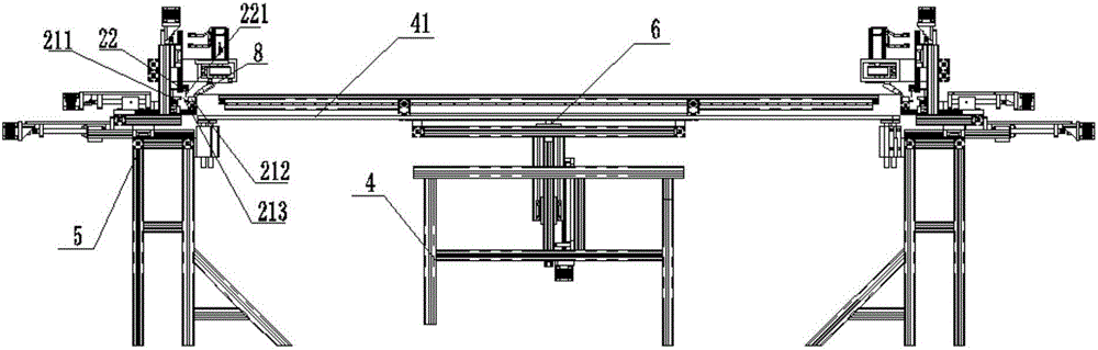 Edge folding device for right-angled bed sheet