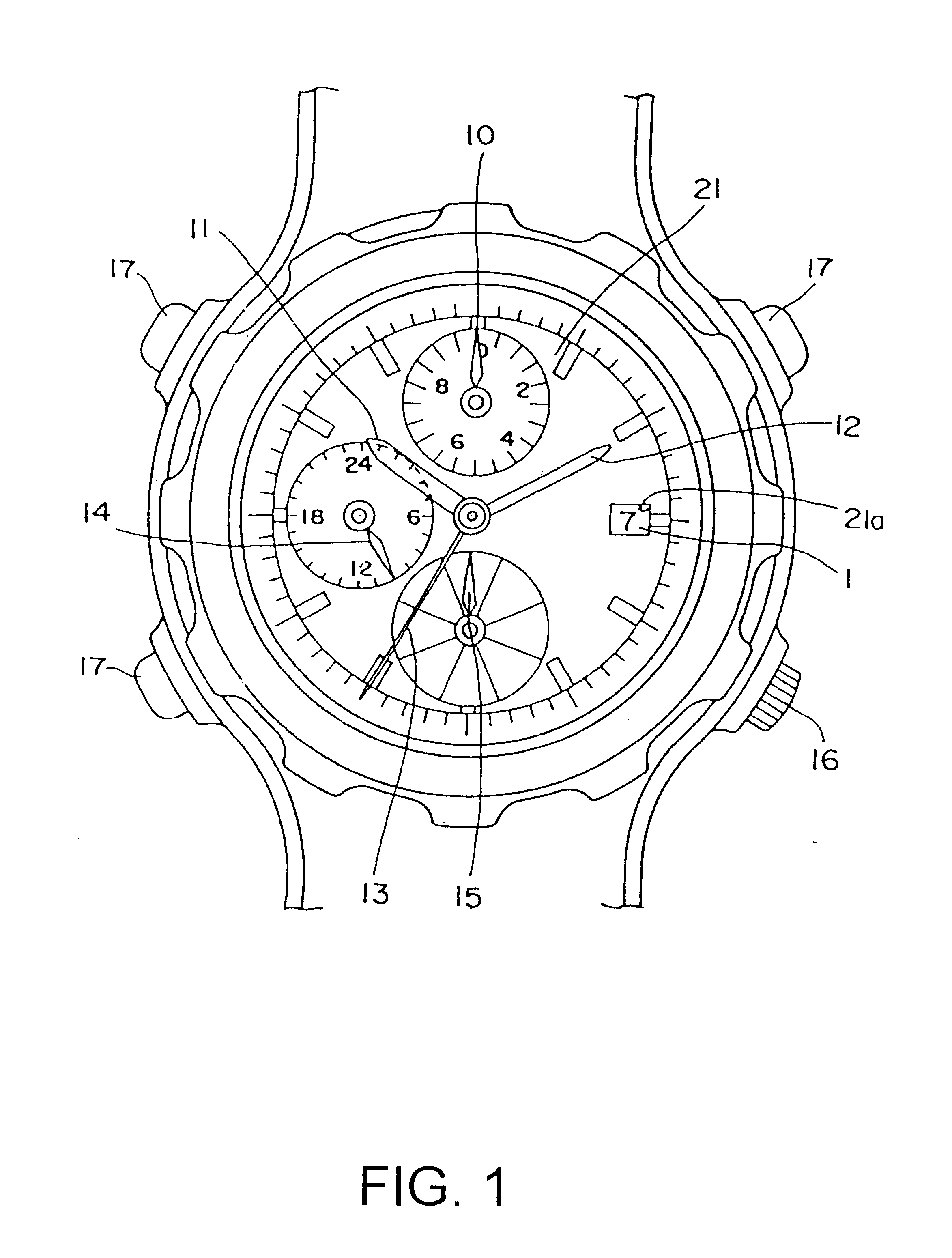 Small electronic apparatus having function display