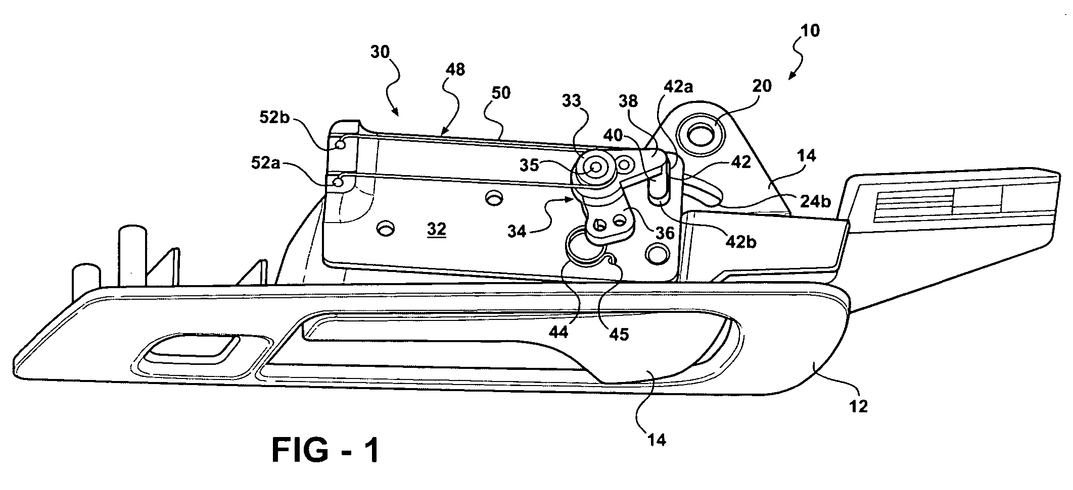Vehicle lock controlled by a shape memory alloy actuator