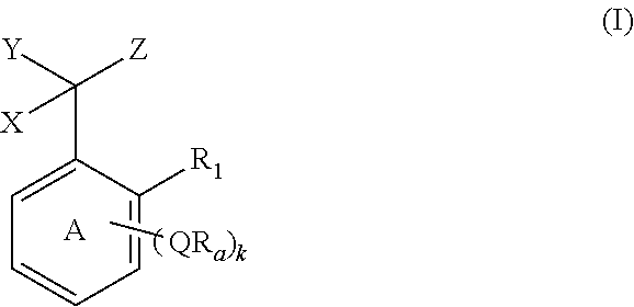Branched chain-containing aromatic compound