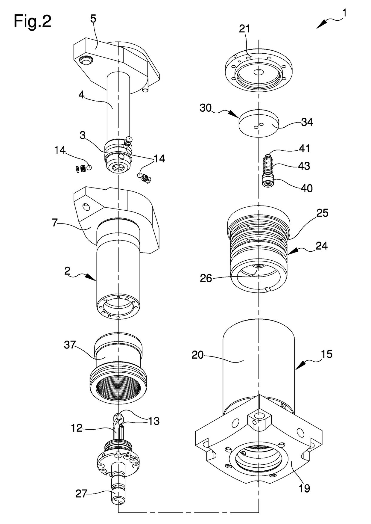 Device for locking workpieces on machine tools