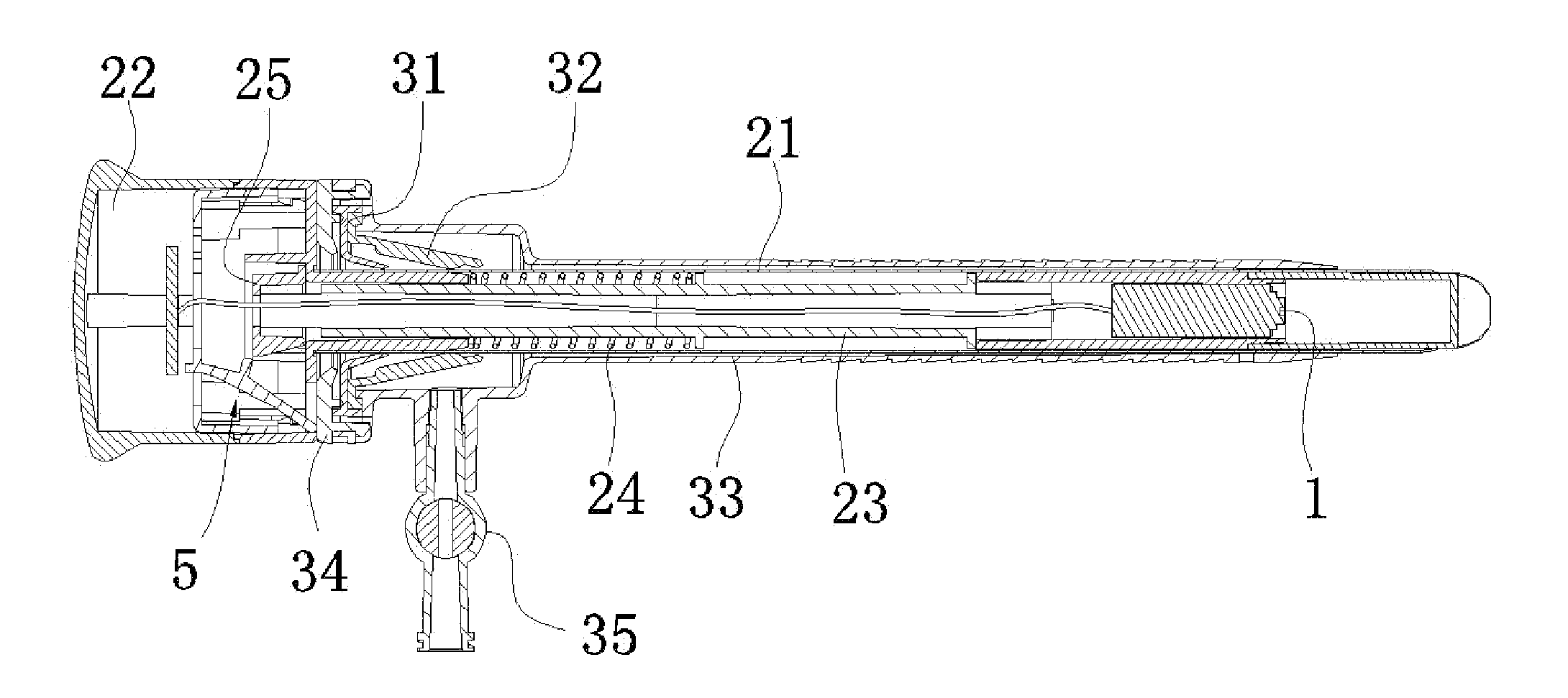 Method for manufacturing visible puncture outfit for disposable laparoscope and puncture outfit using the method