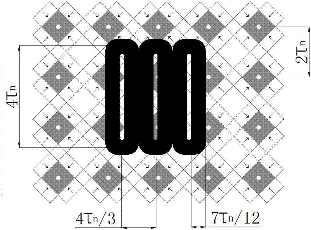 Method for smooth and steady floating and descending of moving-coil permanent magnetic planar motor, without position sensor