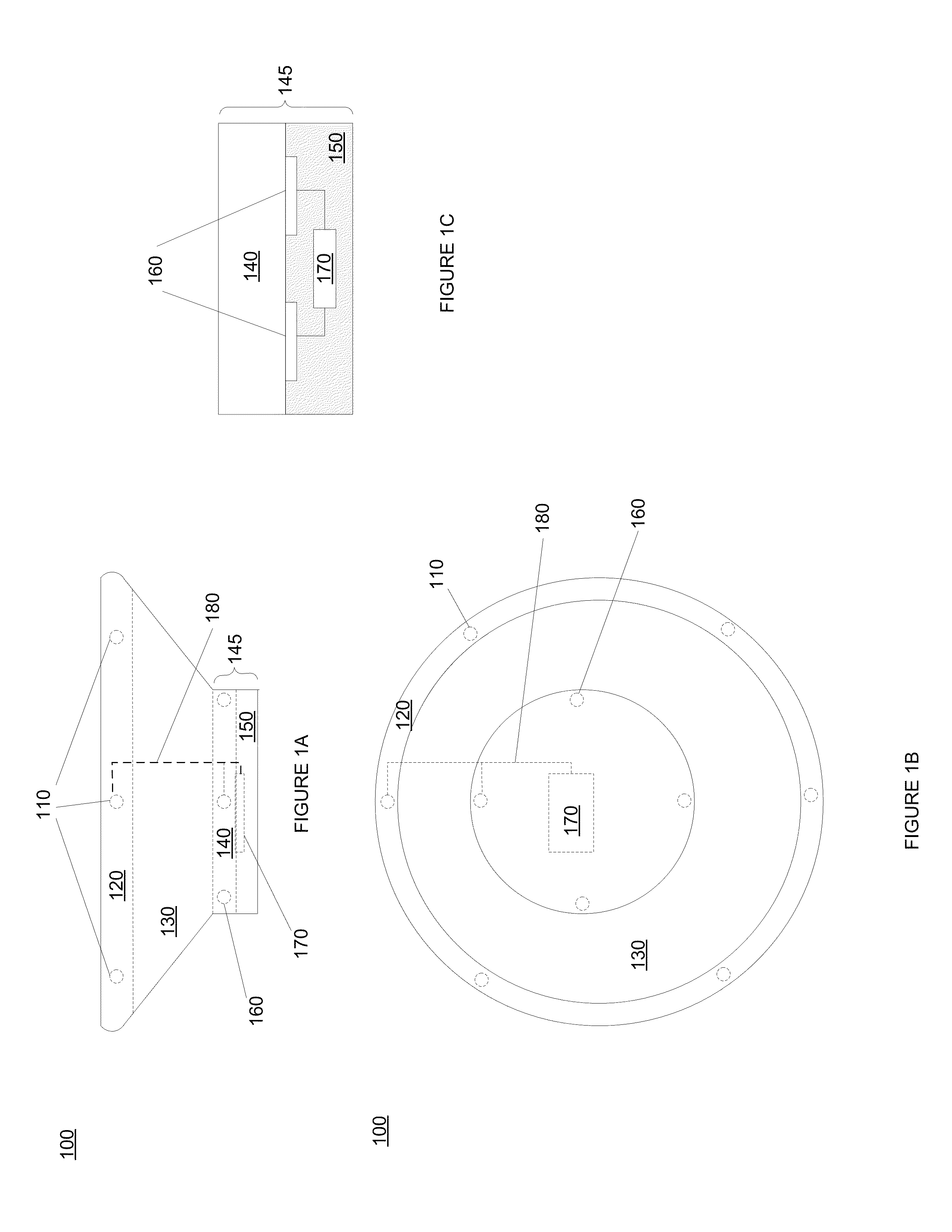 Charger plate having illuminated members