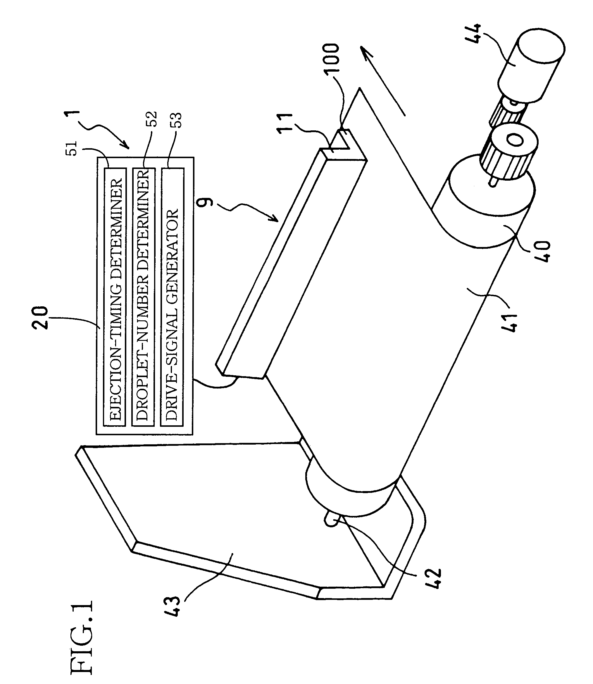 Droplet ejection device