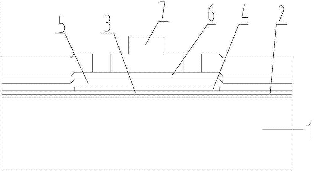 Contact hole etching process, organic light-emitting display device and display device