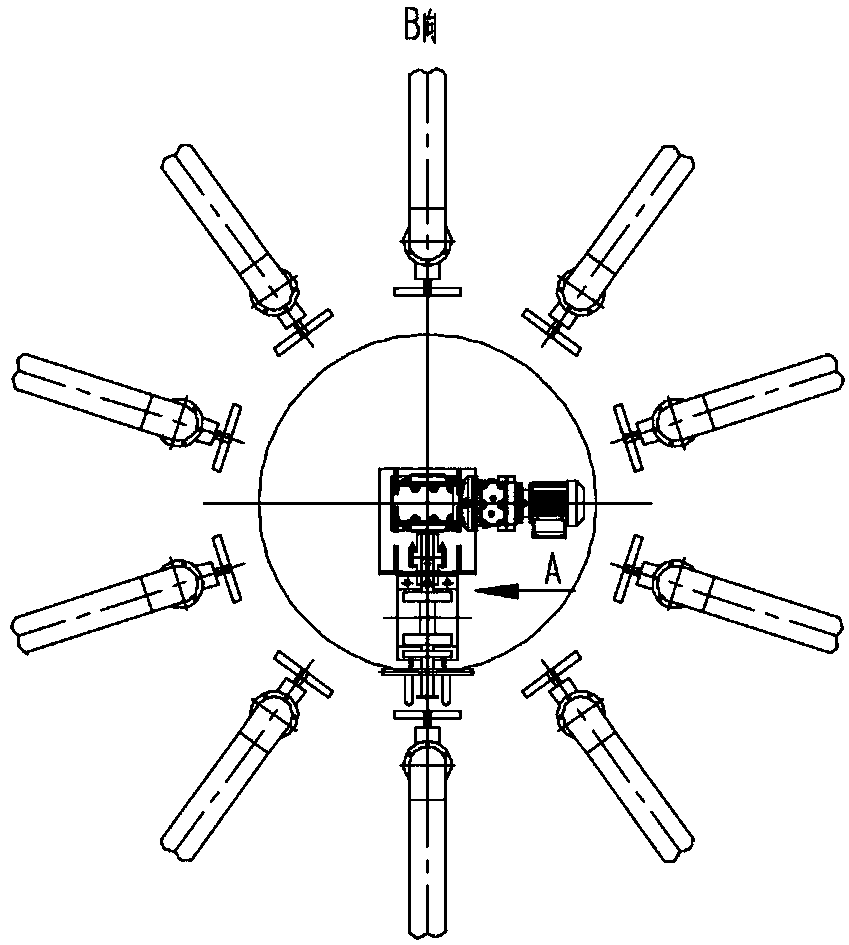 A multi-station automatic water injection device and its control method