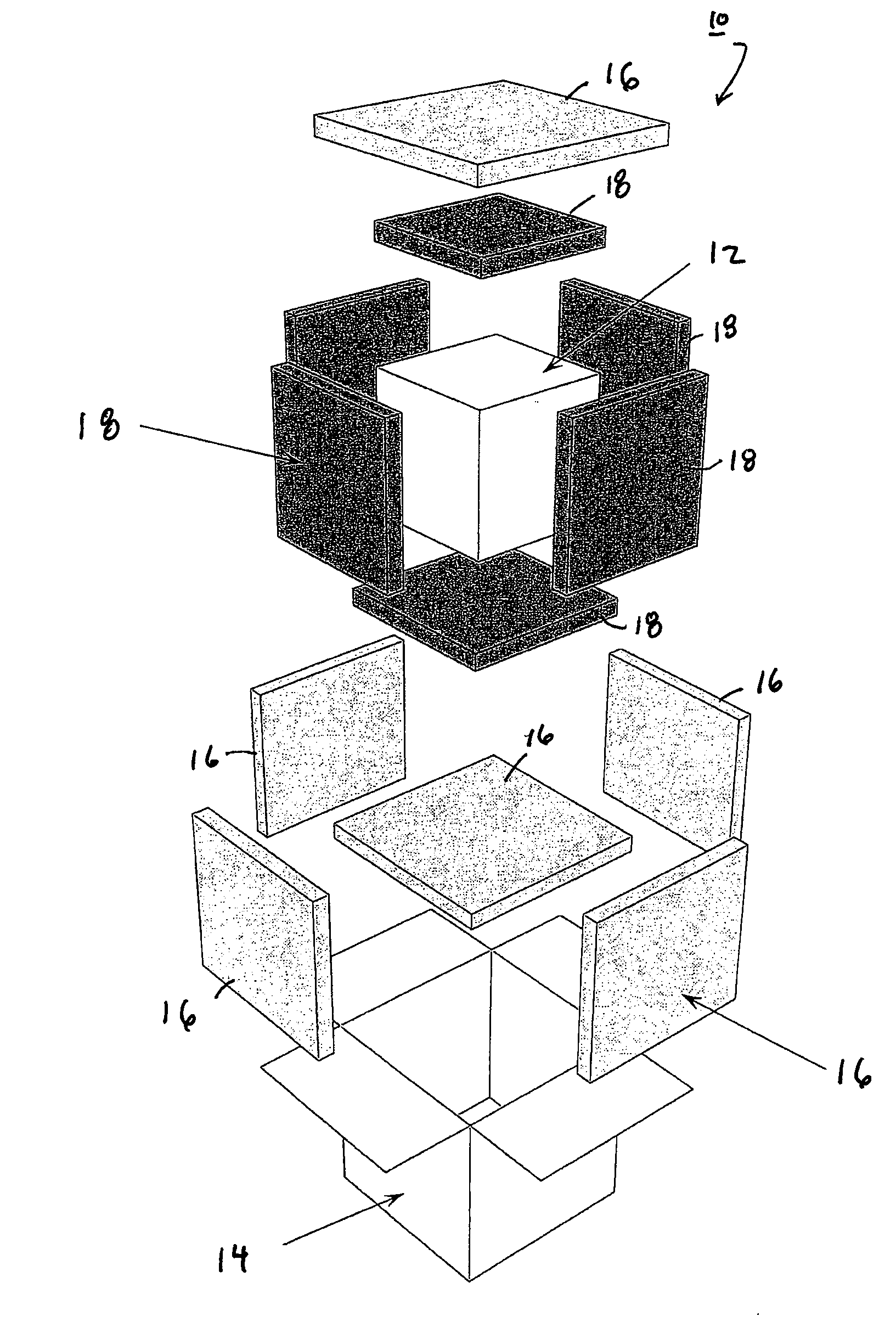 Package Having Phase Change Materials and Method of Use in Transport of Temperature Sensitive Payload