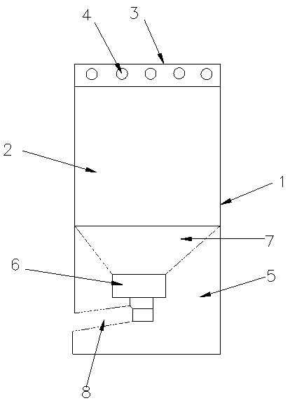 Technology for measuring and calculating amount of baits in hopper of bait throwing machine and throwing quantitative baits