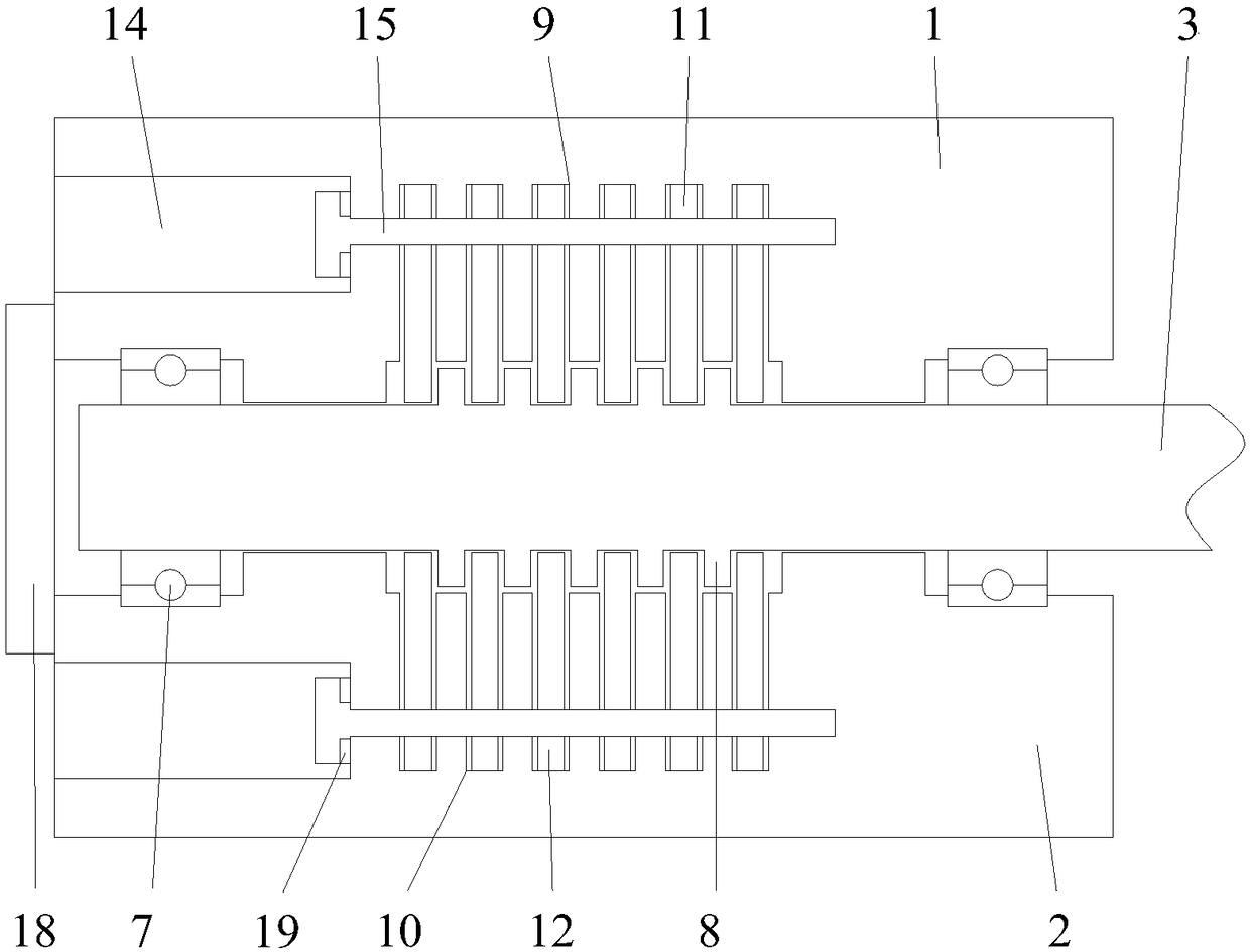 Labyrinth seal device