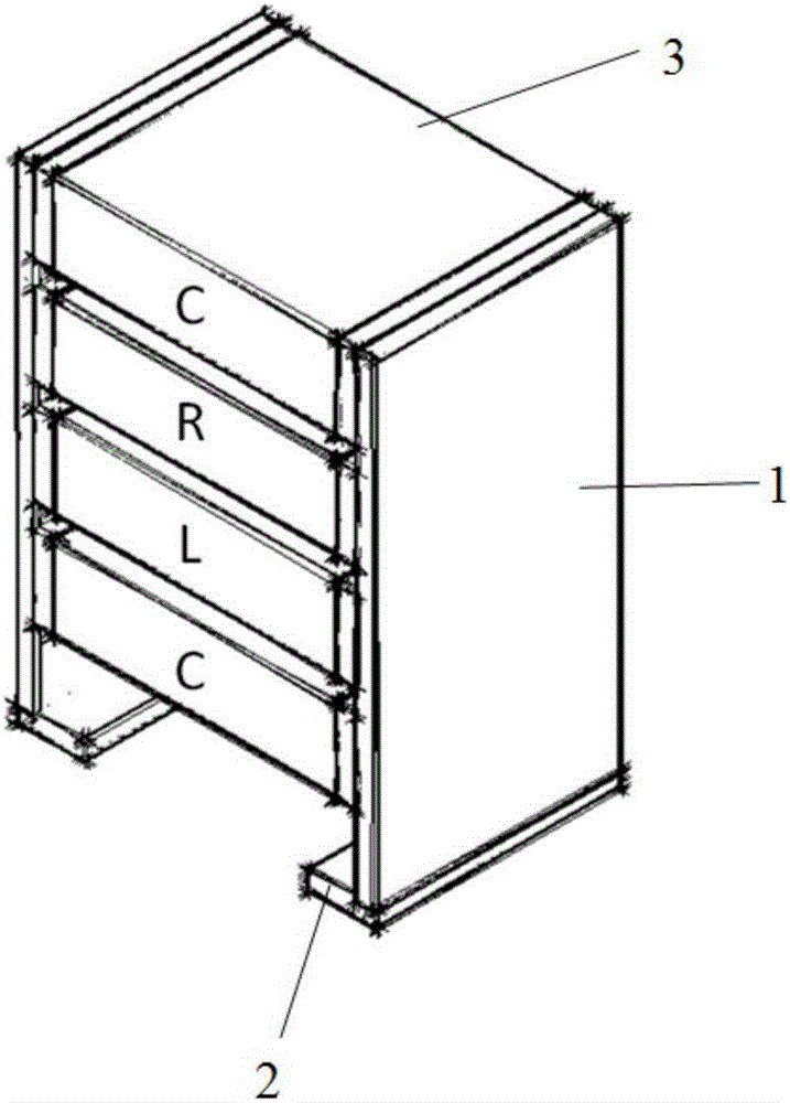 LRC component structure