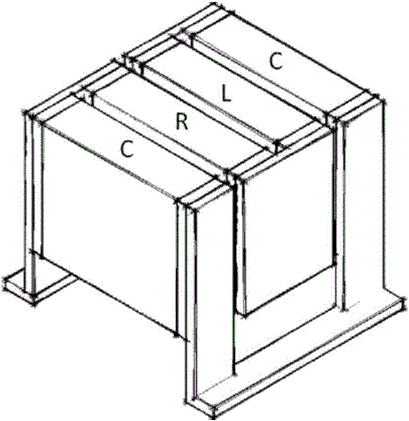 LRC component structure