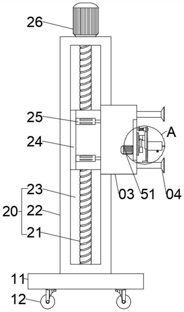 Wall brick attaching device for building construction