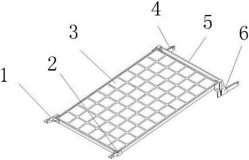 Mounting structure of photovoltaic power generation system