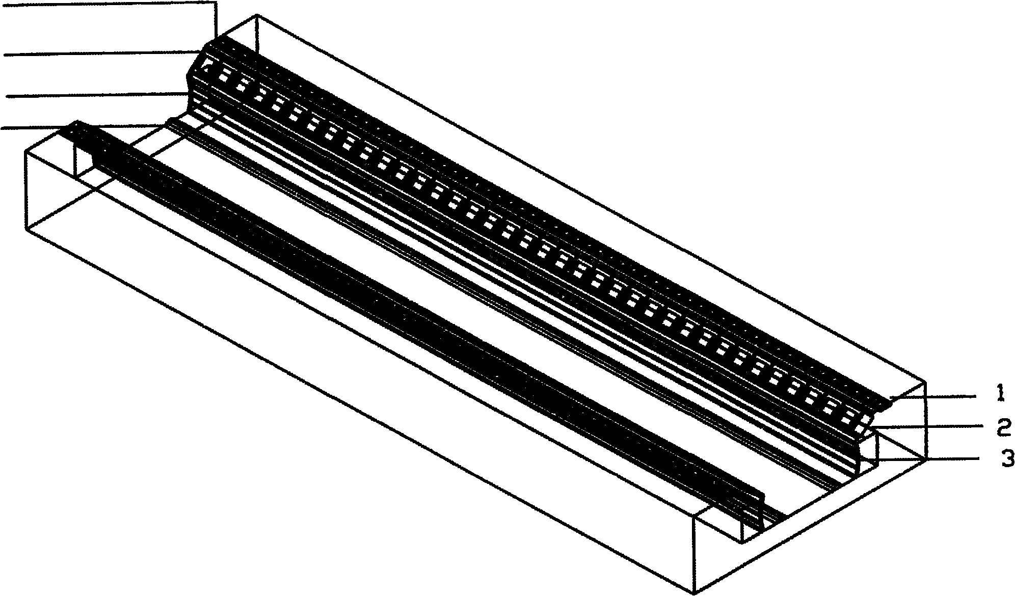 Side power all-drive near suspension railway train system