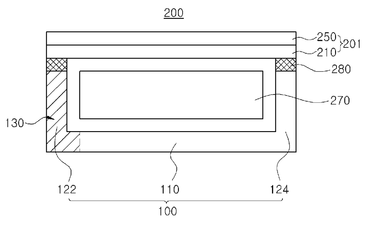 Supporting frame and display device including the same