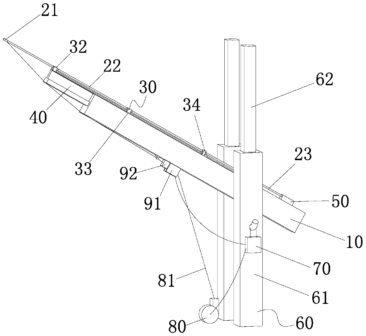 Drilling peeping equipment