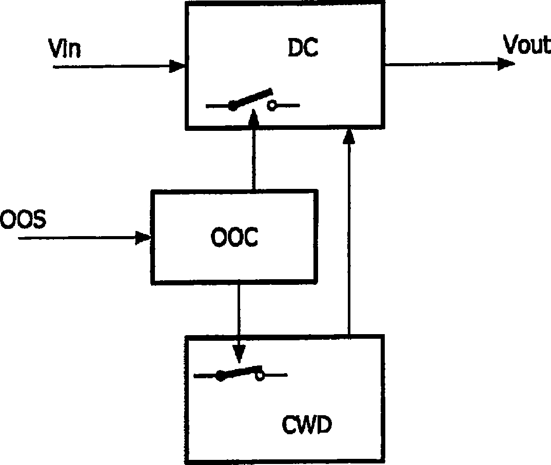 Charge pump DC-DC converter comprising solid state batteries