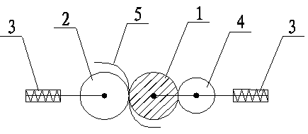 An online self-repair embossing device