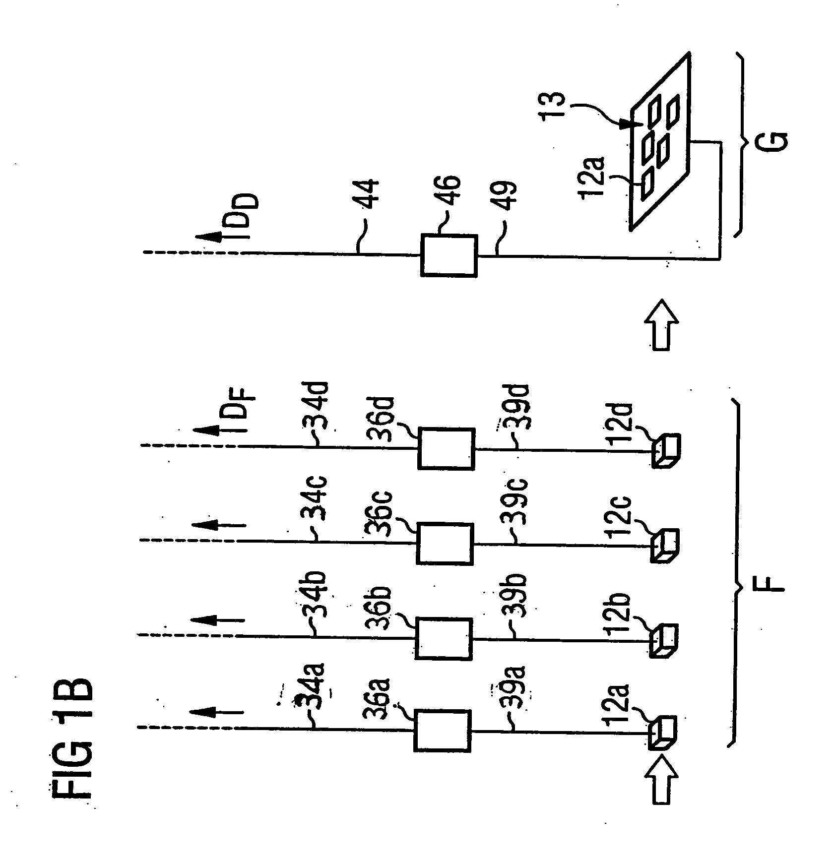 Semi-conductor component test process and a system for testing semi-conductor components