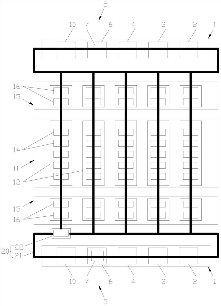 A flexible production line for segments