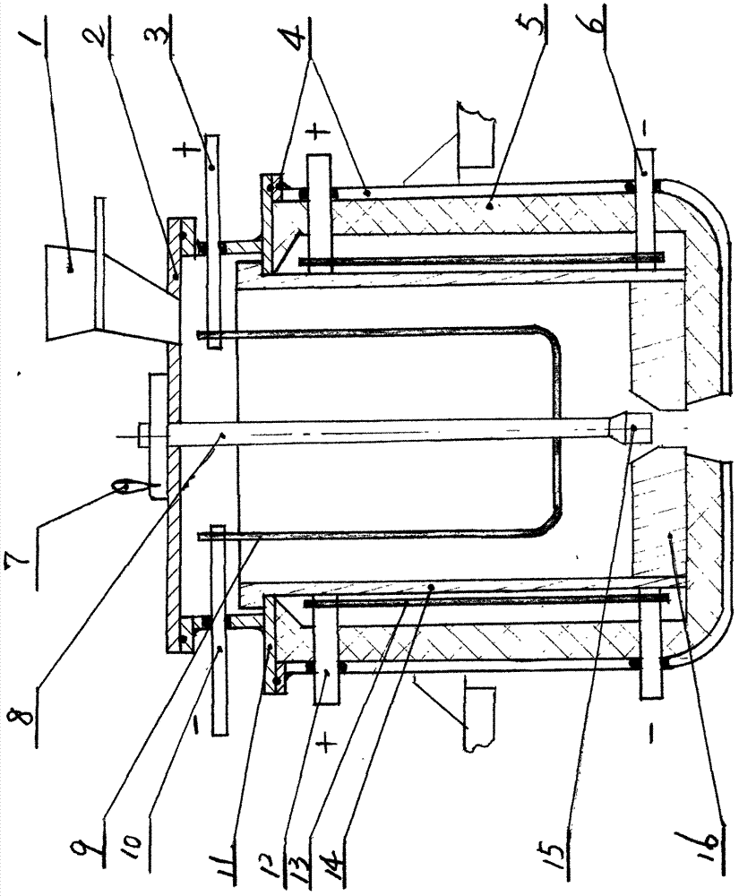 Continuous melting furnace
