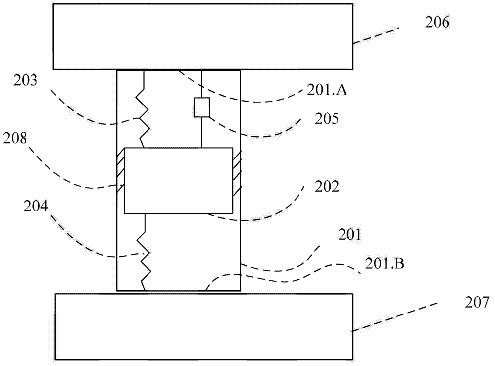 Mass absorber and detection method thereof