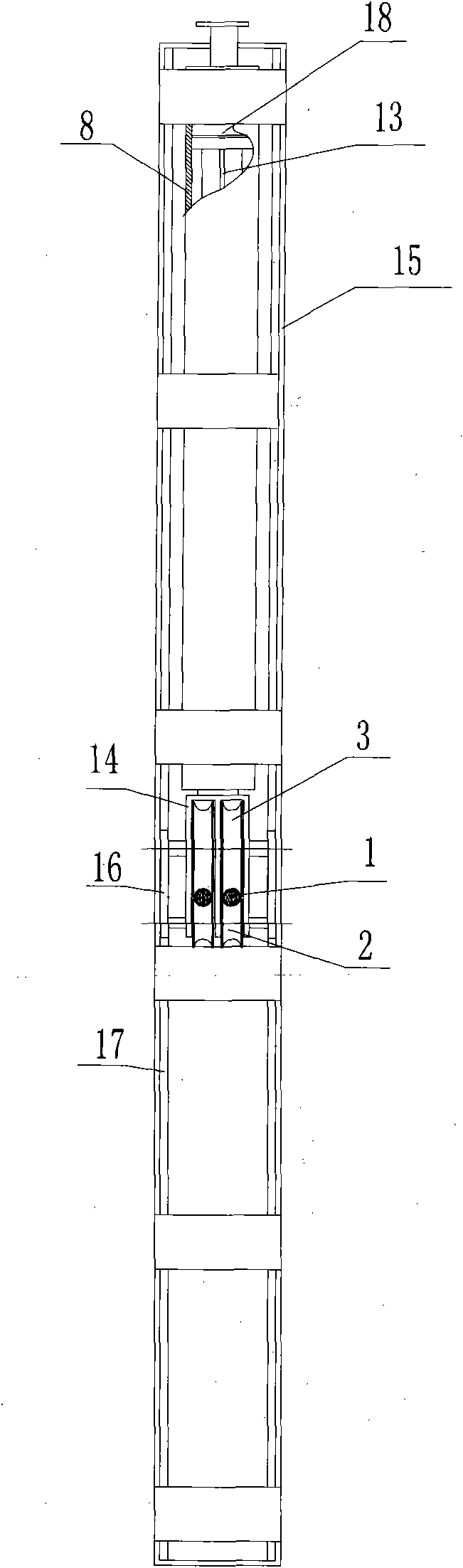 Large-thrust multiple acceleration type pneumatic ejector for carrier-based airplanes of airplane carrier