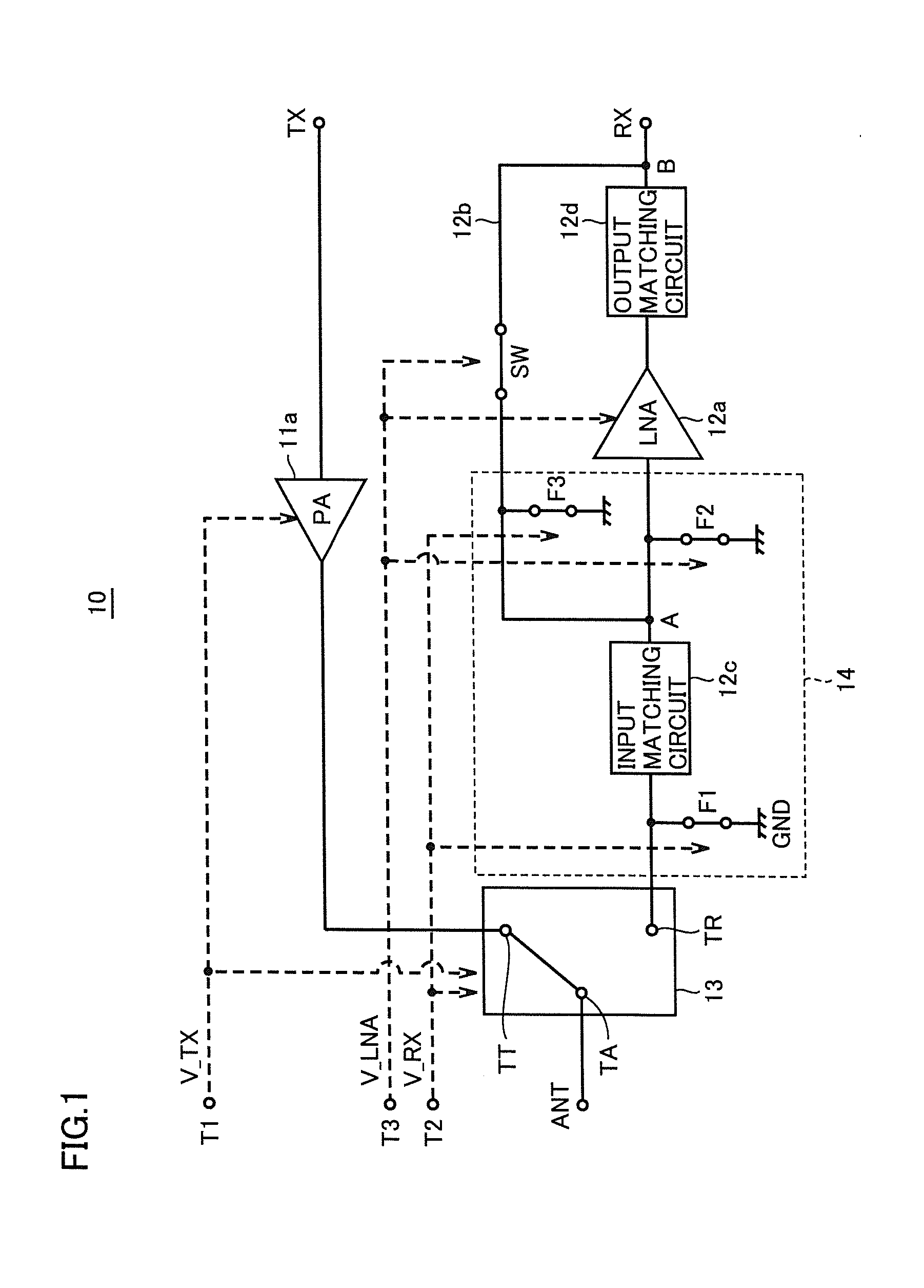 High frequency circuit and high frequency module including the same