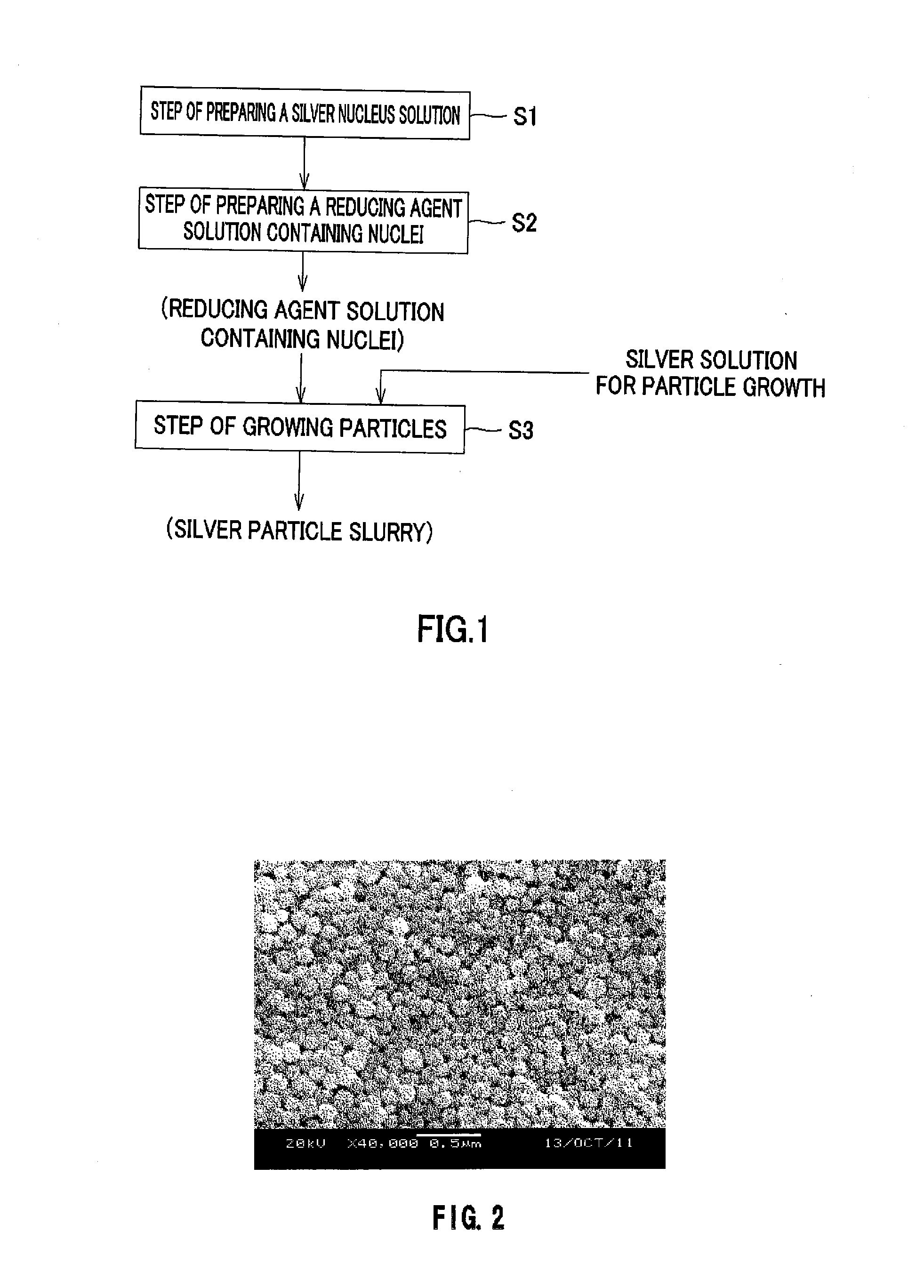 Silver powder and method for producing same