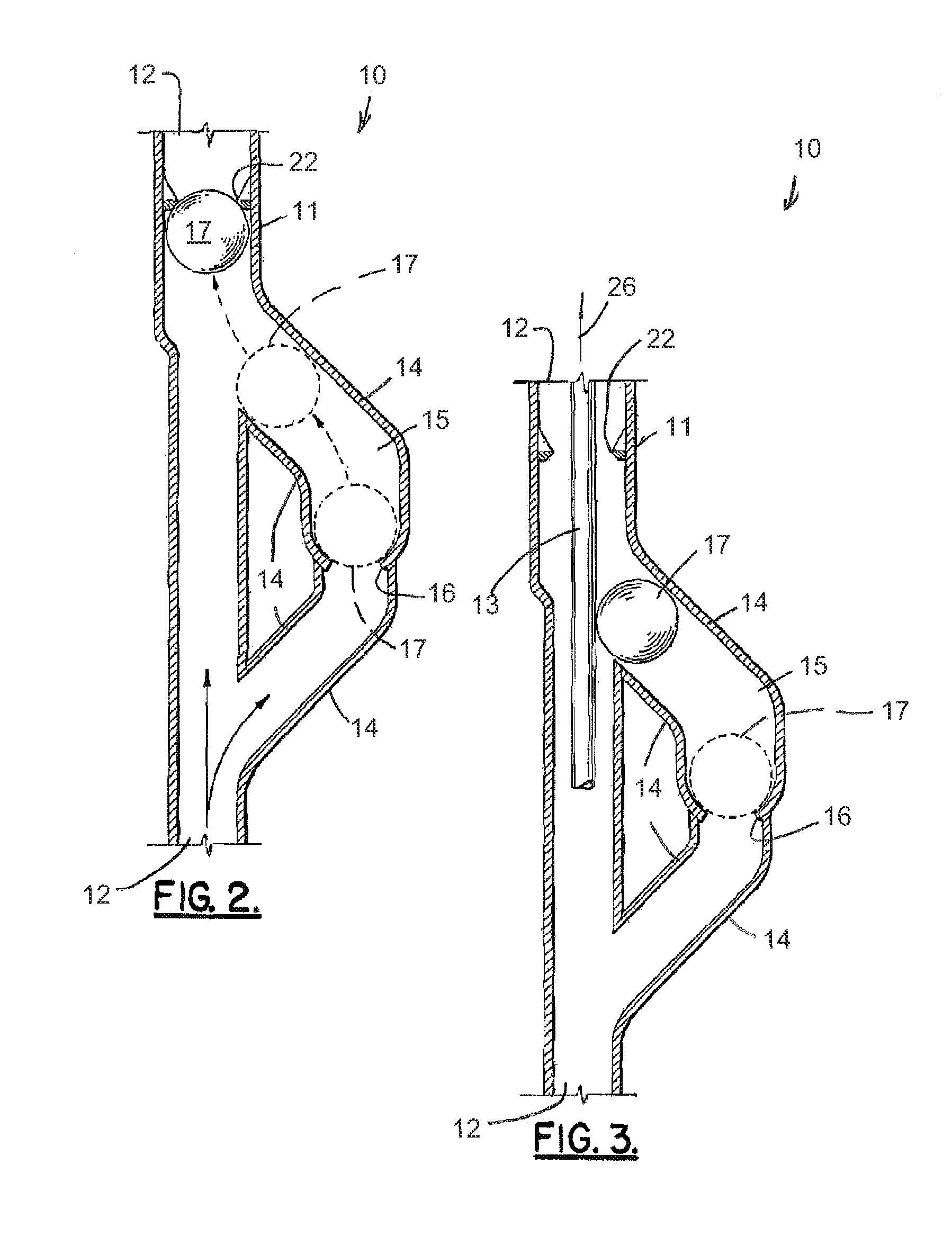 Oil well safety valve apparatus and method