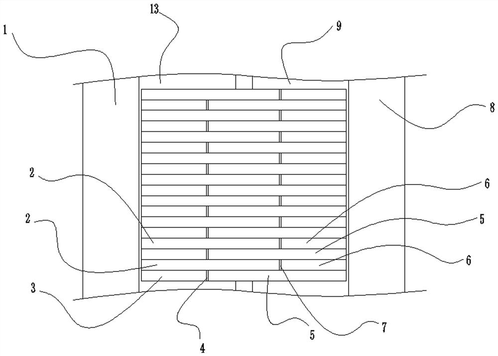 A basalt fiber comb board and telescopic member and telescopic device using the comb board