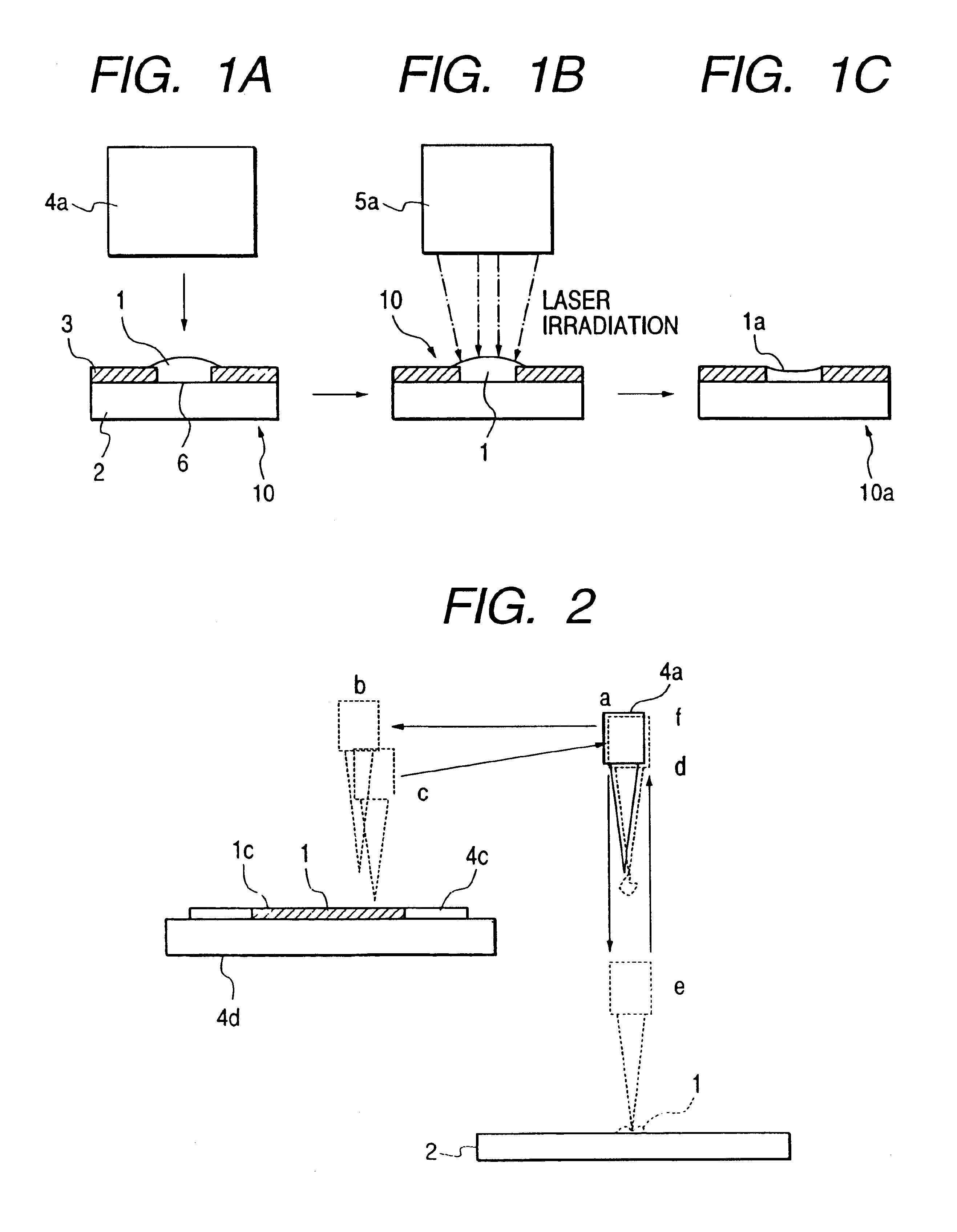 Substrate having repaired metallic pattern and method and device for repairing metallic pattern on substrate