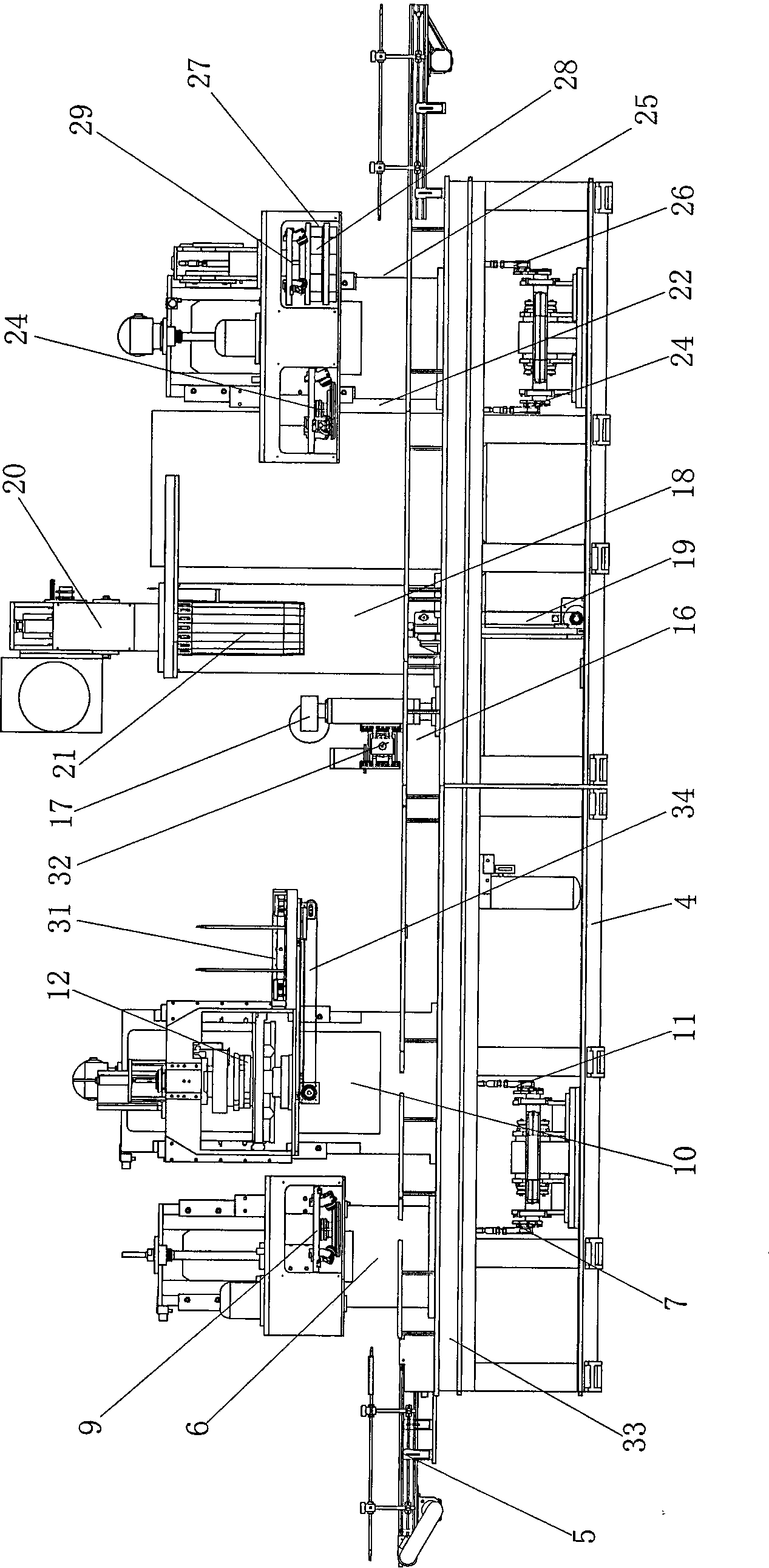 Full-automatic high-speed manufacturing method and full-automatic high-speed manufacturing device of metal packaging tank body