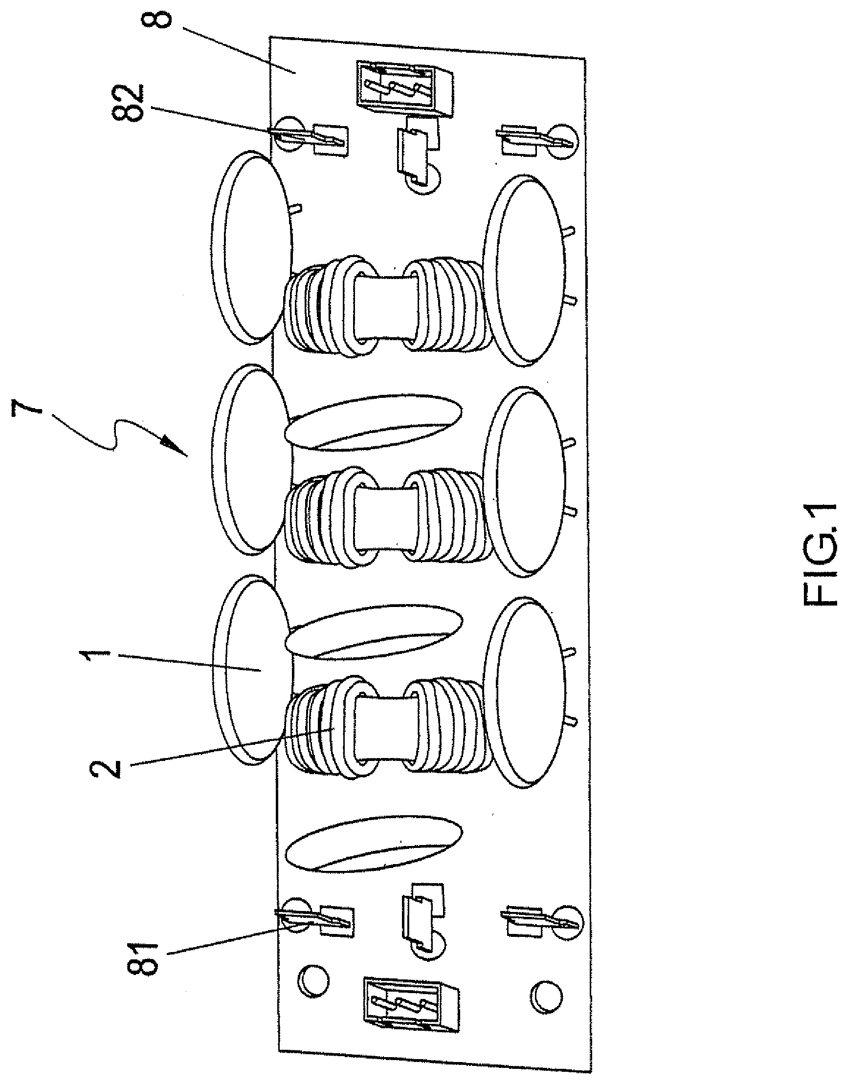 Series surge suppression structure