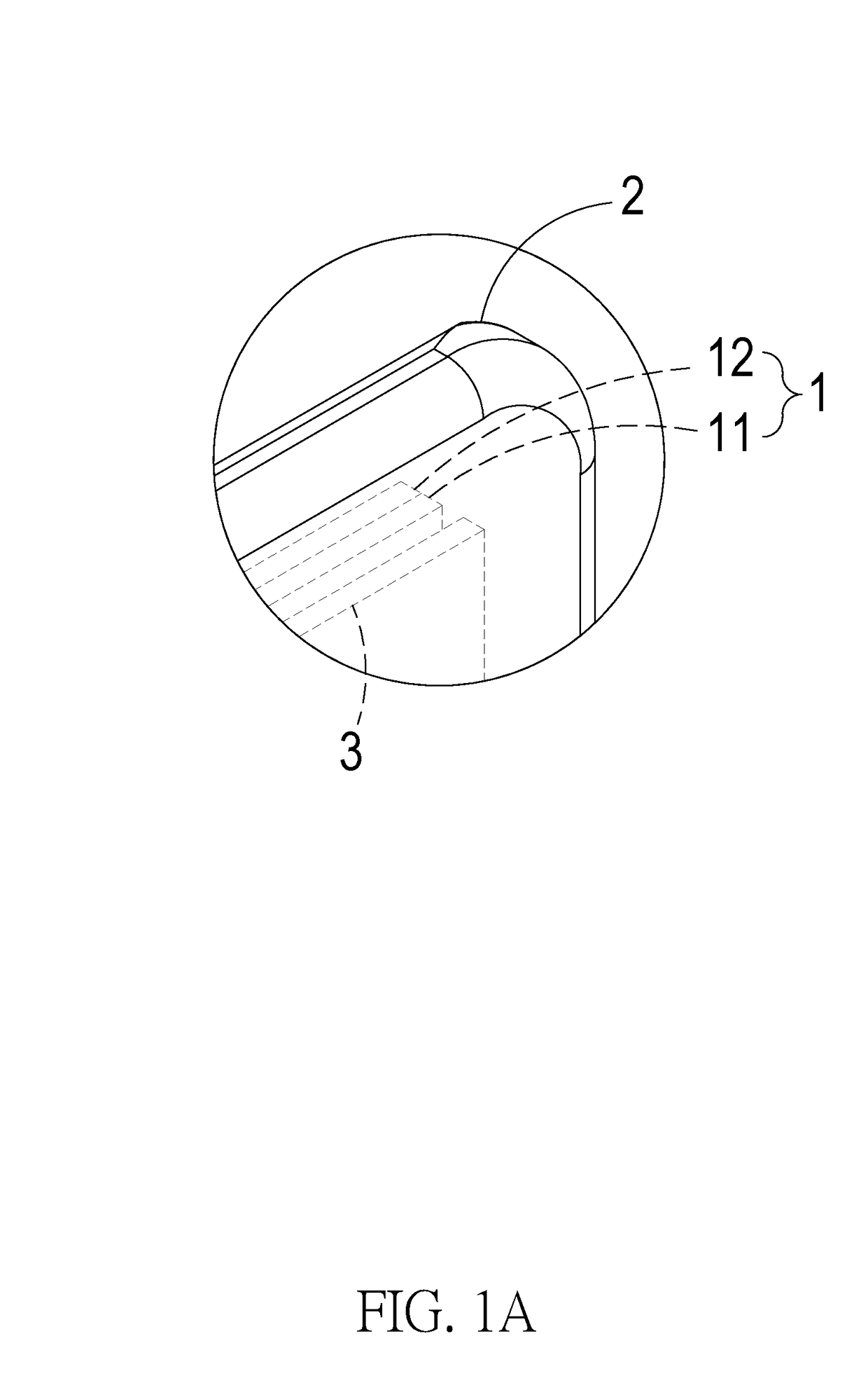 Light shielding structure of electronic device