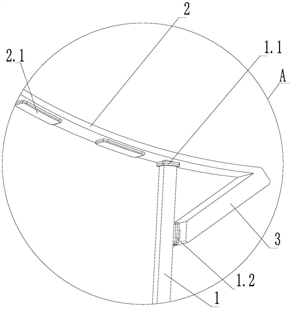 Intelligent street lamp for urban intelligent management