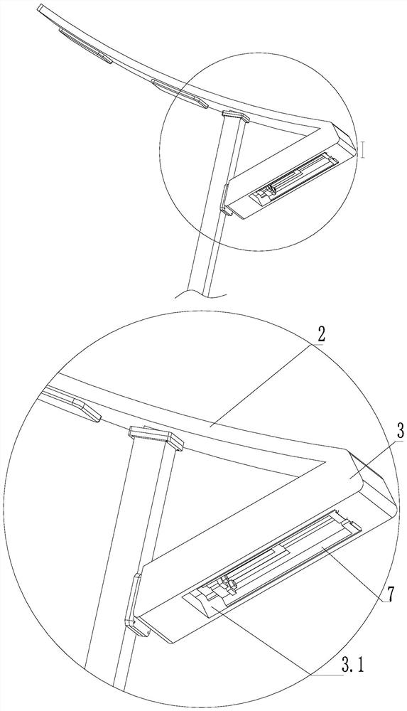 Intelligent street lamp for urban intelligent management