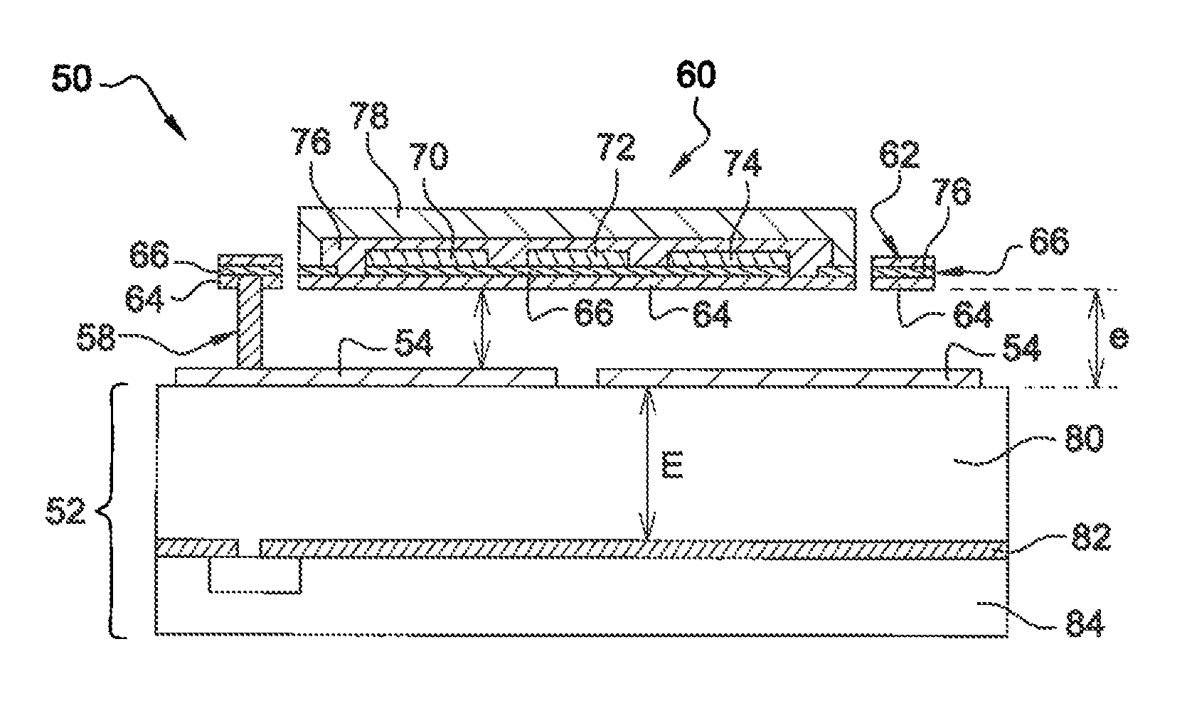 Bolometric detector of an electromagnetic radiation in the terahertz range and array detection device comprising such detectors