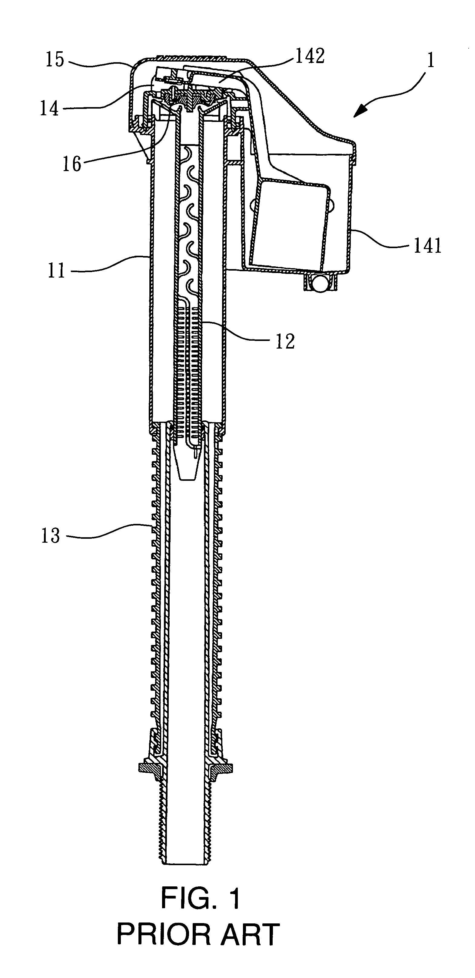 Water inlet device for a water tank