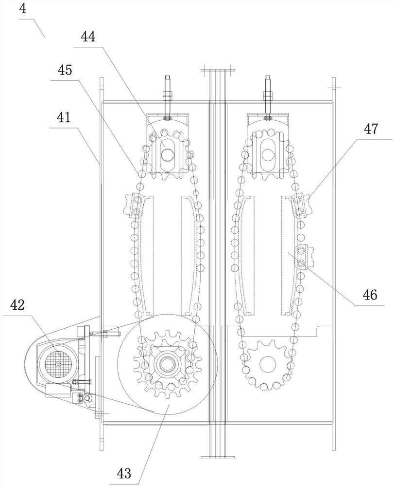 Rail system for spraying automobile frameless sealing strip