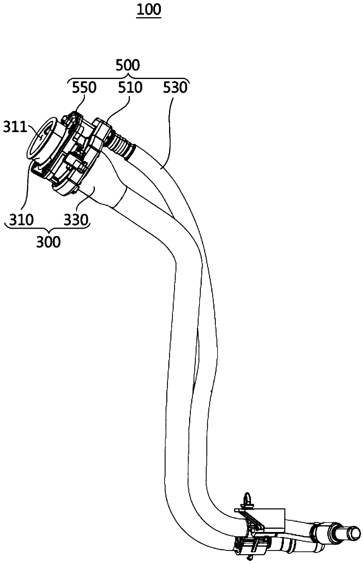 Fuel filler assembly and manufacturing method thereof