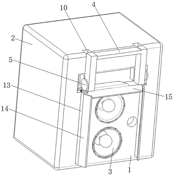 A sound reinforcement device with waterproof function