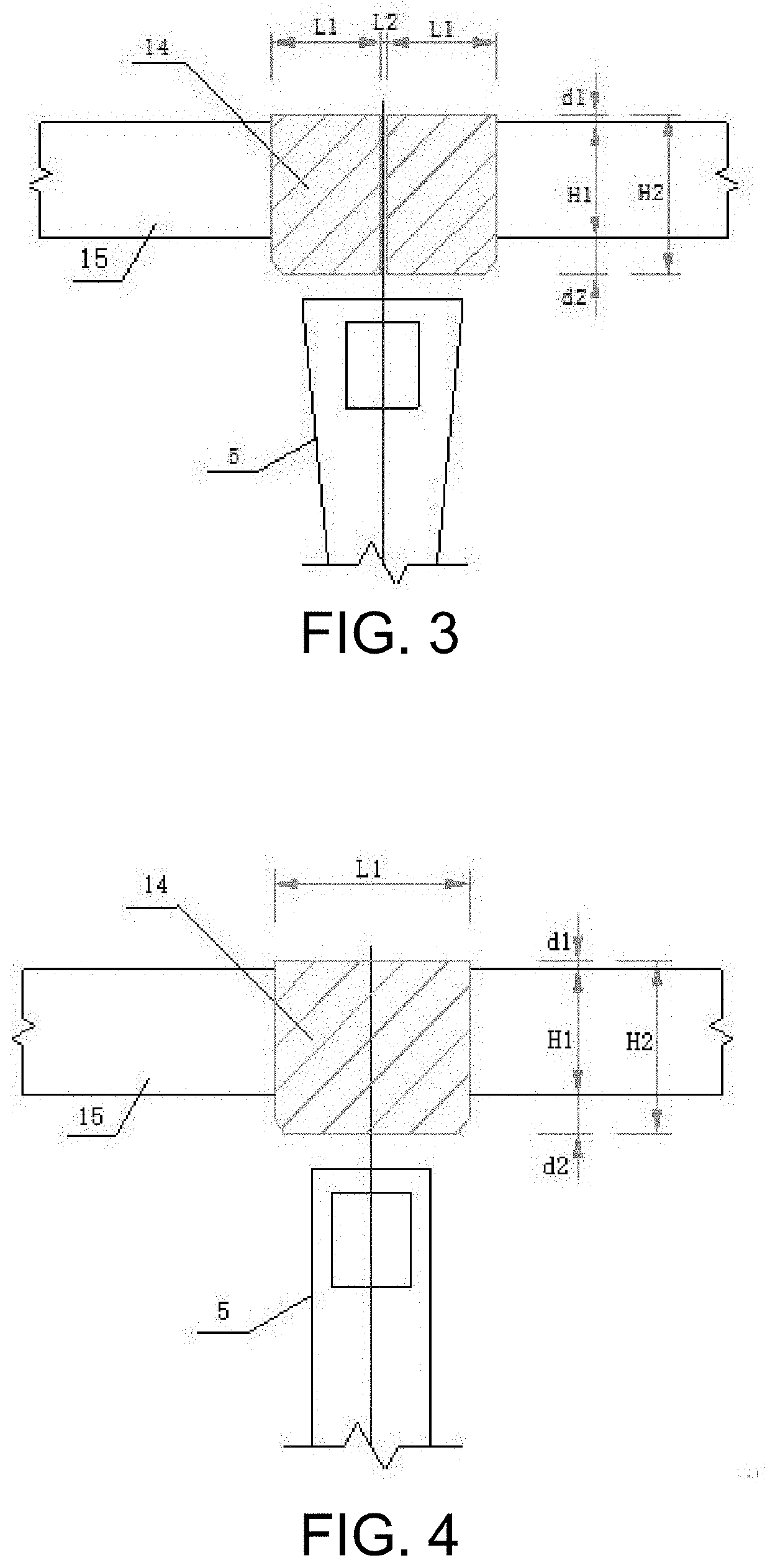 Temporary support system for road bridge pre-fabricated small box girder-type concealed bent cap, and method of constructing same