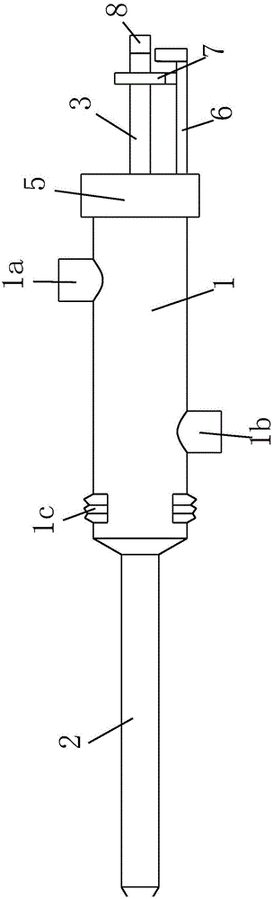 Tumour puncturing device