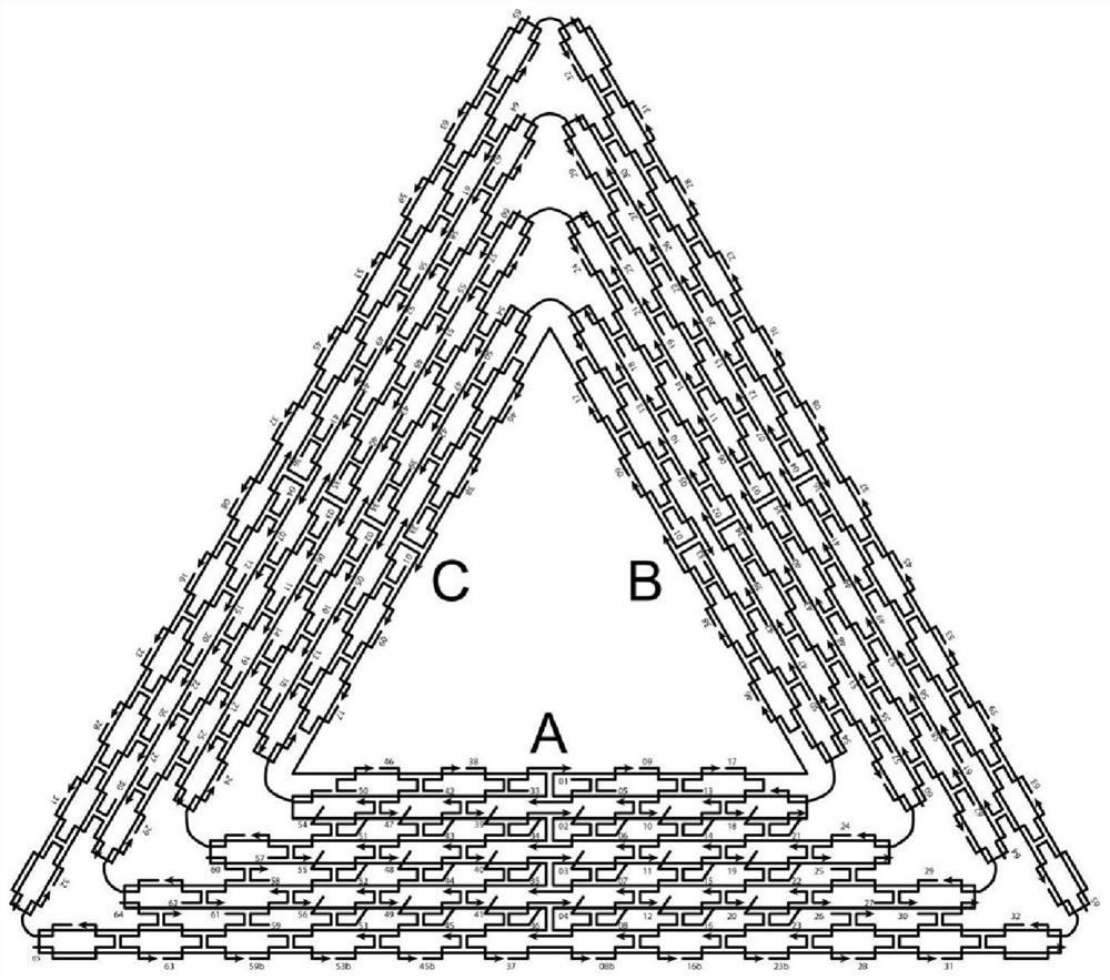 Synthesis method and application of a patterned silicon dioxide nanostructure