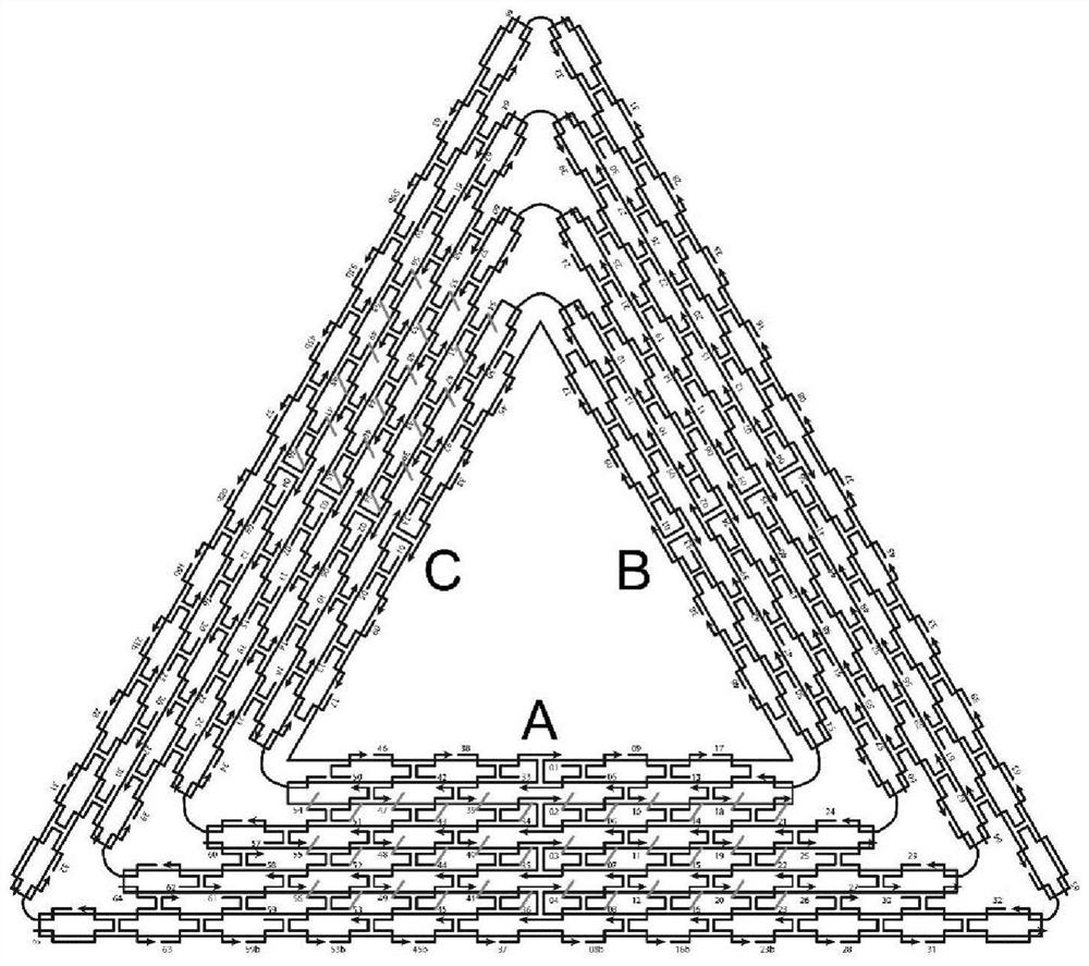 Synthesis method and application of a patterned silicon dioxide nanostructure