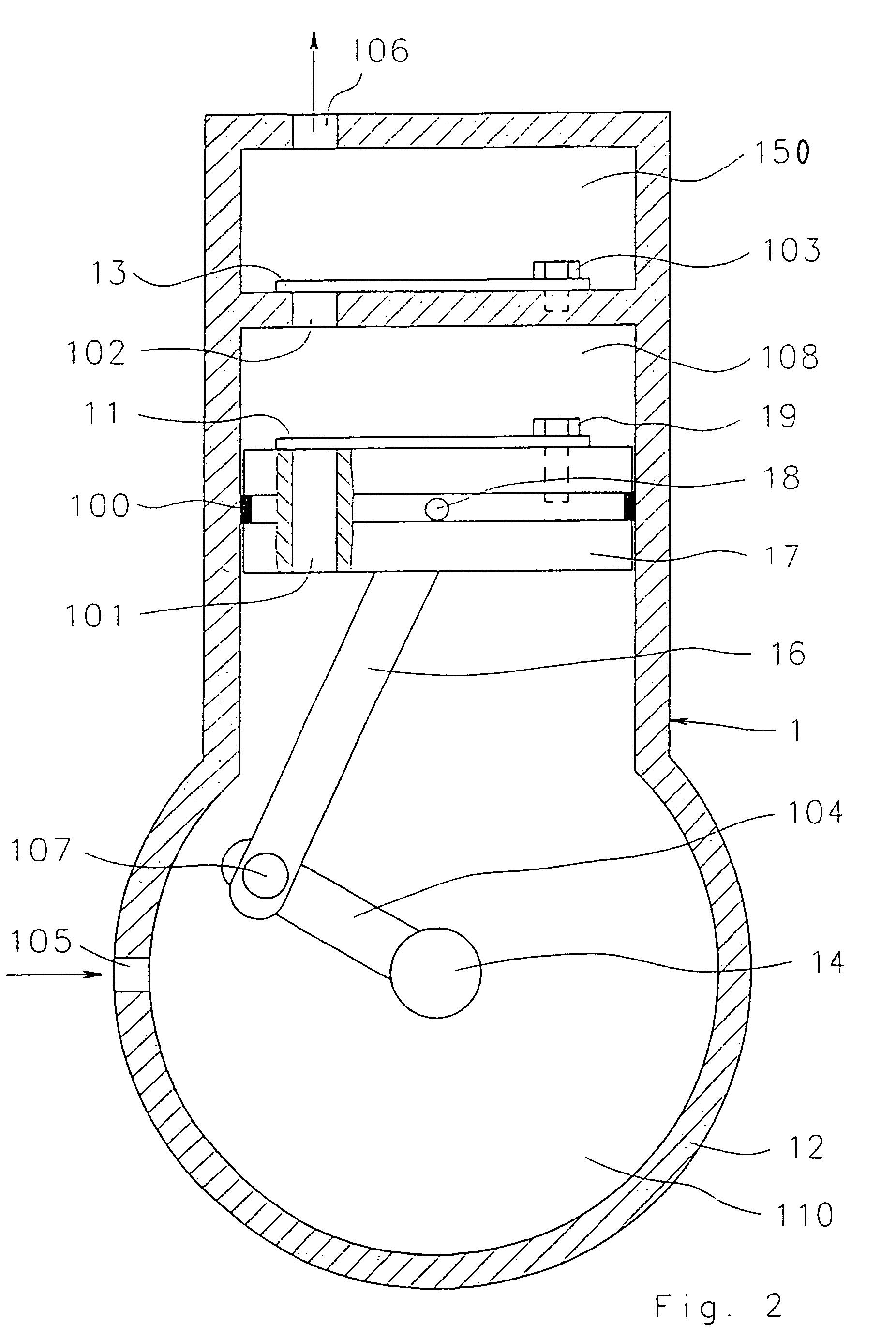 Pneumatic suspension system for a vehicle